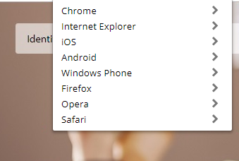 user agent switcher in Chrome