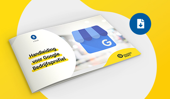 Afbeelding van het e-book 'Handleiding voor Google Bedrijfsprofiel' van Trusted Shops