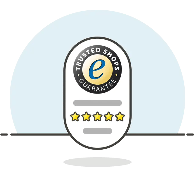 Illustratie van de Trustbadge