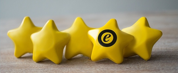 Google review stars