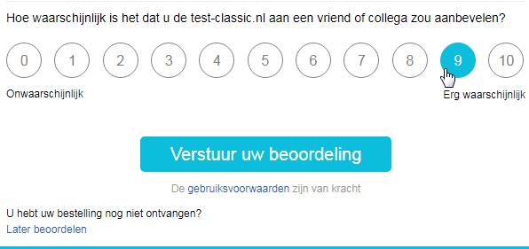 feedback voor website