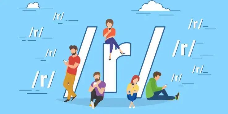 Illustratie over Reddit-marketing voor webshops