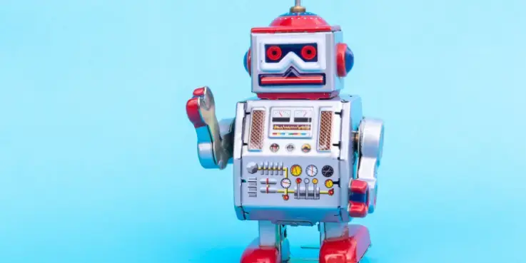 Afbeelding van een robot: kunstmatige intelligentie