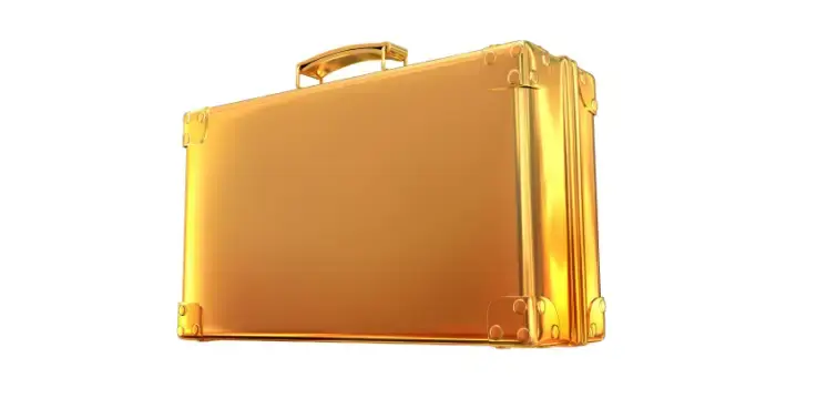 Een gouden koffertje als symbool voor de Miljoenennota en wat dit voor je bedrijf betekent